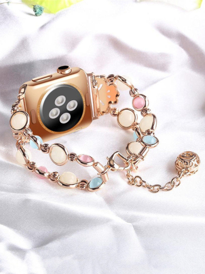 Luminous Stone Beaded Band for Apple Watch