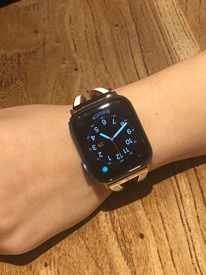 Trim Skeleton Bracelet Stainless Steel Band for Apple Watch