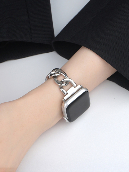 Cuban Link Stainless Steel Band for Apple Watch