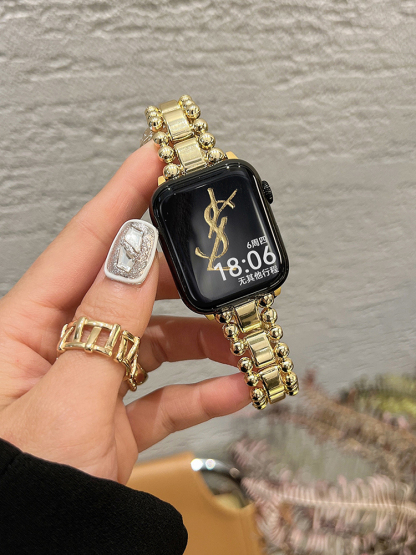 Double Row Ball 3-link Stainless Steel Band