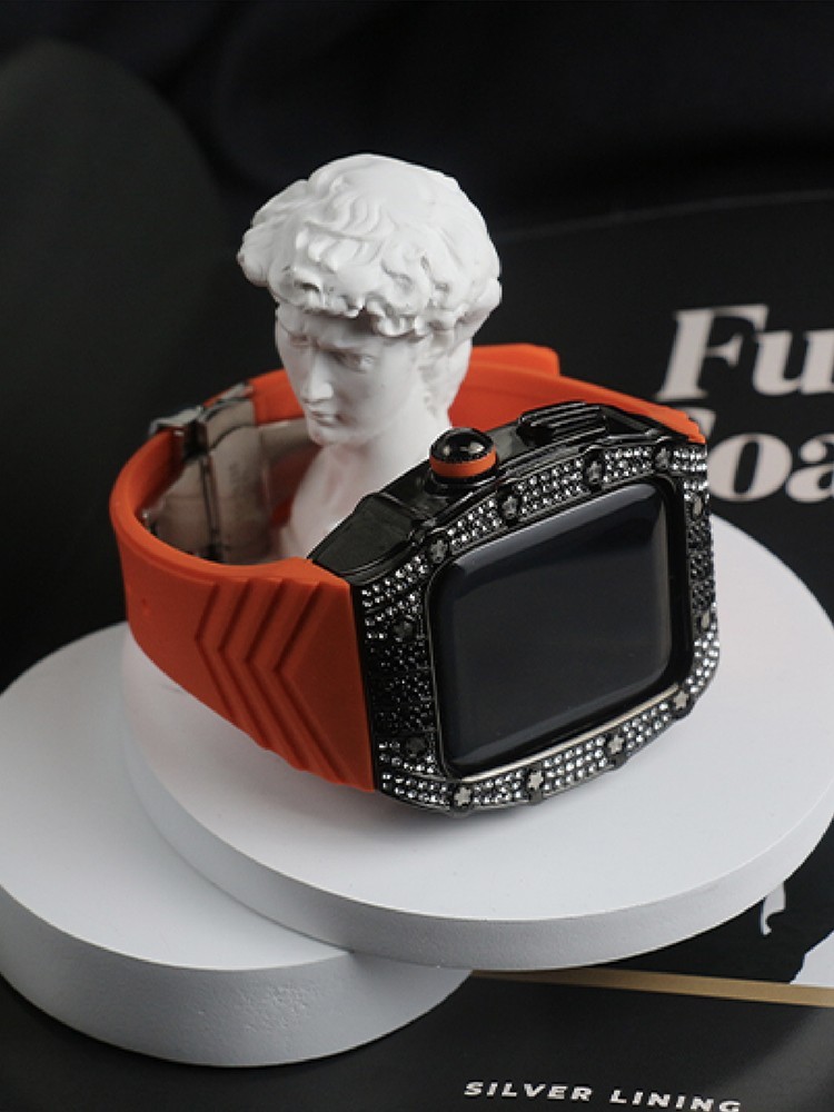 Twelve Stars Rhinestone Alloy Retrofit Kit for Apple Watch