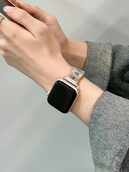 Good Luck Mahjong Stainless Steel Band