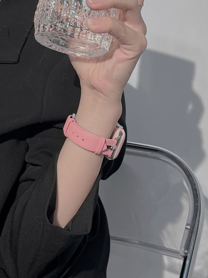 Hollowed-out Leather Band for Apple Watch