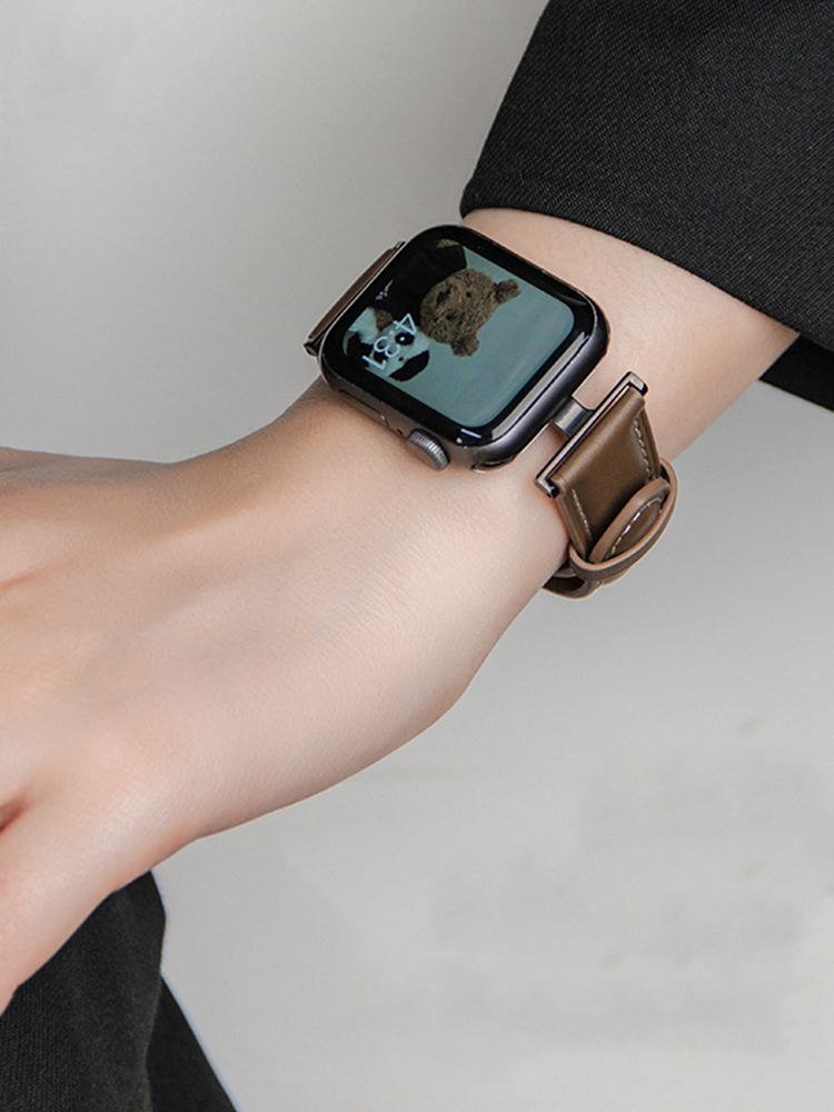 T-joint Design Leather Band for Apple Watch