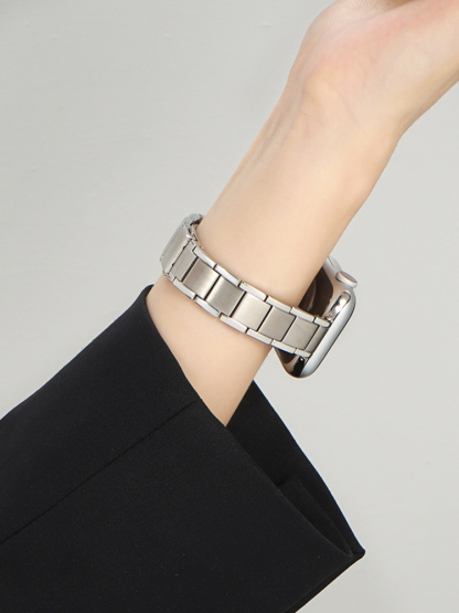 3-Link Slim Stainless Steel Band for Apple Watch