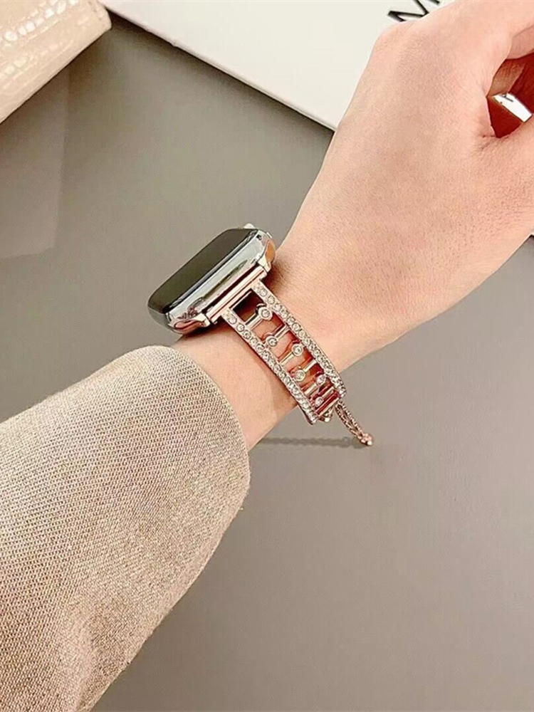 Dewdrop Rhinestone Bracelet Band