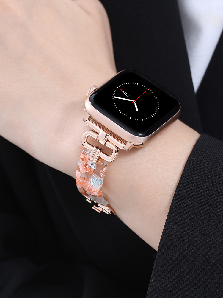 Resin Bracelet Stainless Steel Band