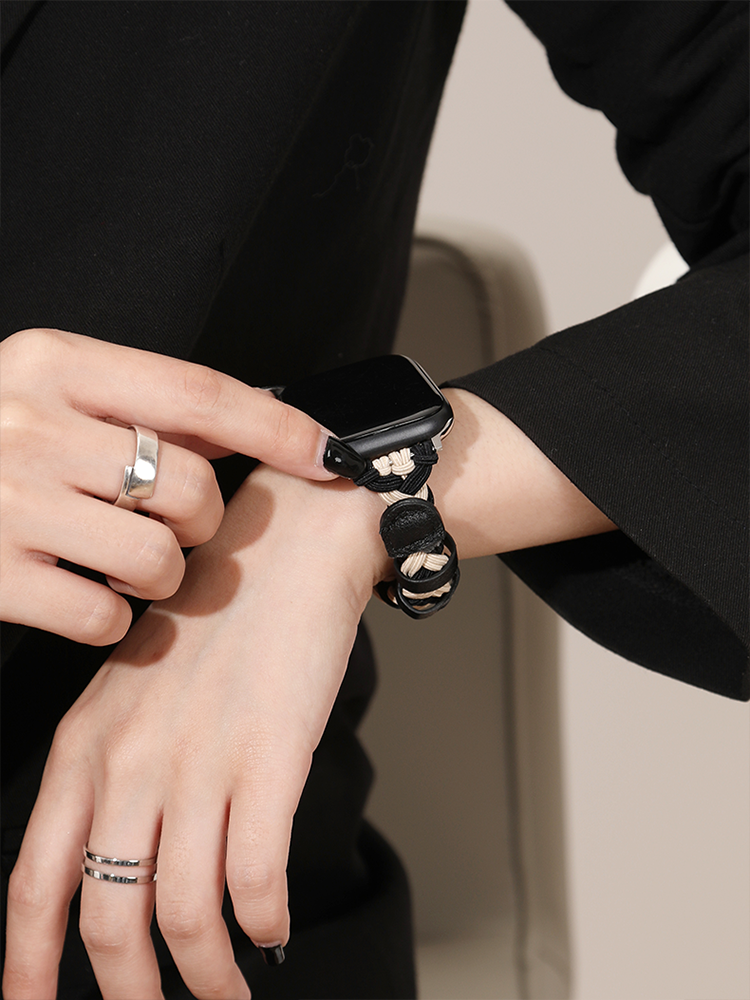 Single Loop Braided Twist Nylon Band for Apple Watch