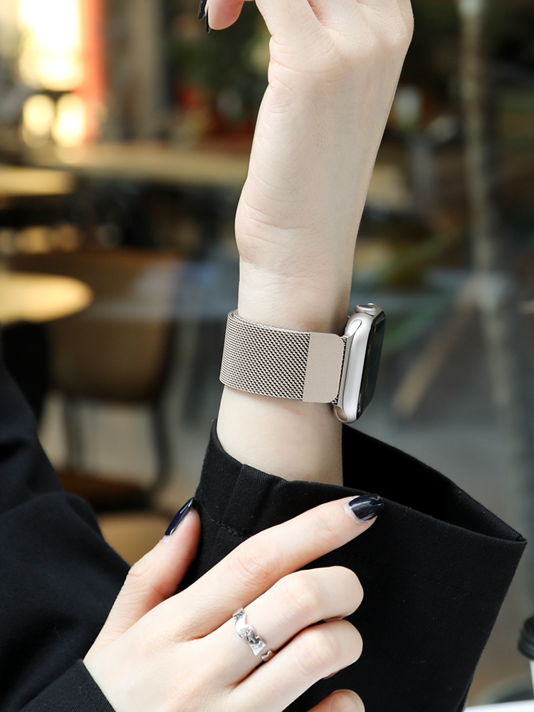 Milan Magnetic Stainless Steel Band for Apple Watch