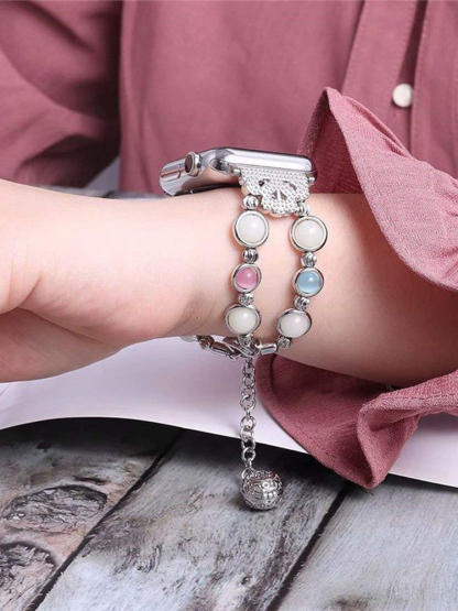 Luminous Stone Beaded Band for Apple Watch