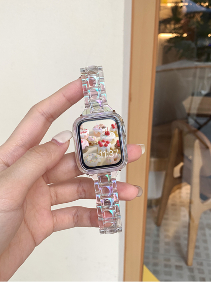 Laser Transparent Resin Band for Apple Watch