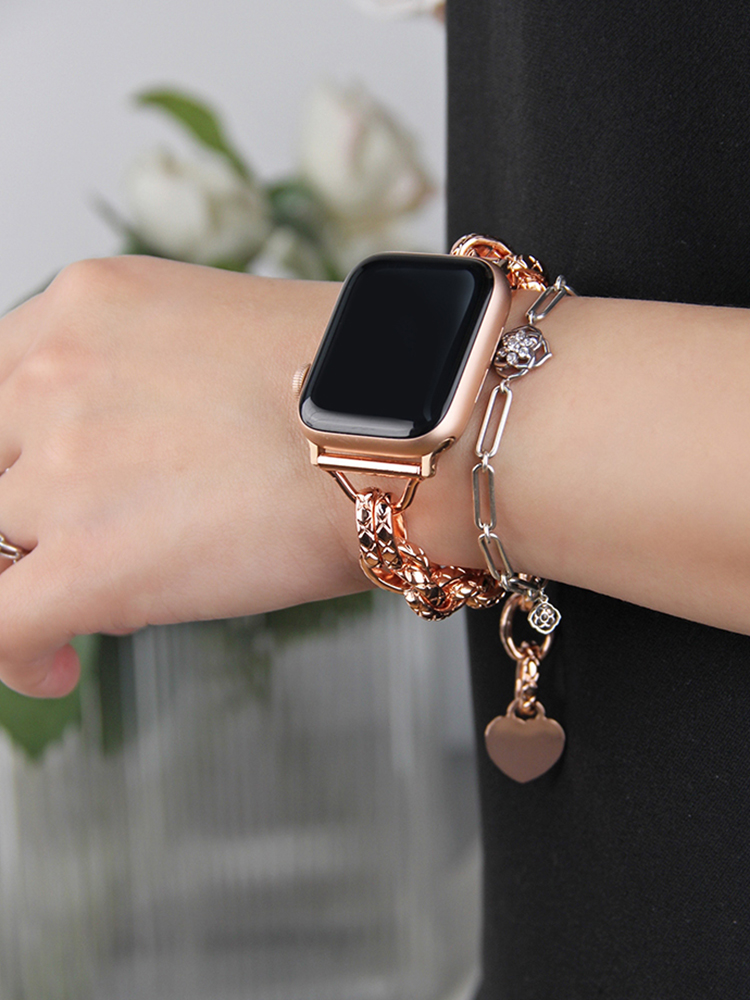 Love Chain Stainless Steel Band for Apple Watch