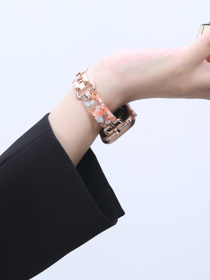 Resin Bracelet Stainless Steel Band