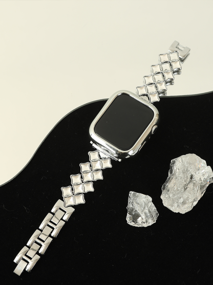 Star Zircon Stainless Steel Band