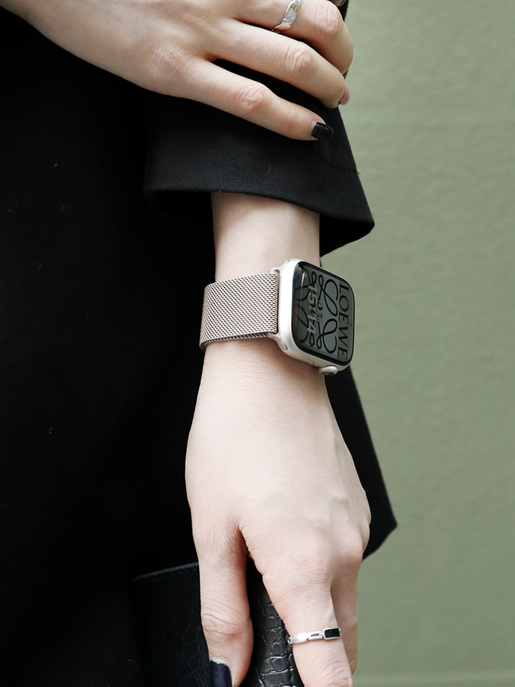 Milan Magnetic Stainless Steel Band for Apple Watch