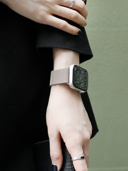 Milan Magnetic Stainless Steel Band for Apple Watch