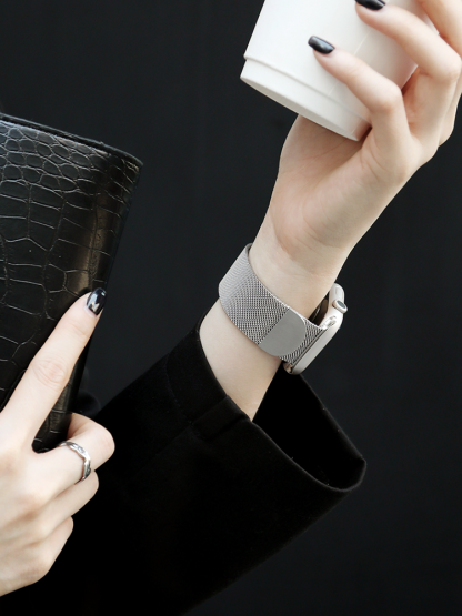Milan Magnetic Stainless Steel Band for Apple Watch