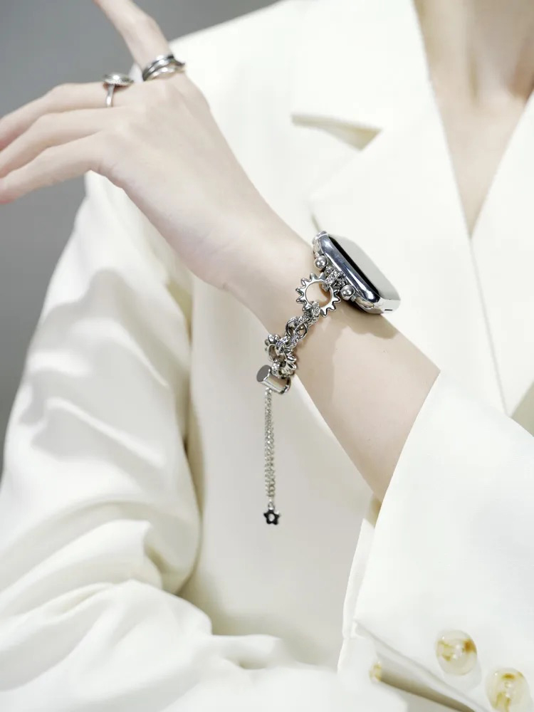 Helios Buckle Stainless Steel Band for Apple Watch