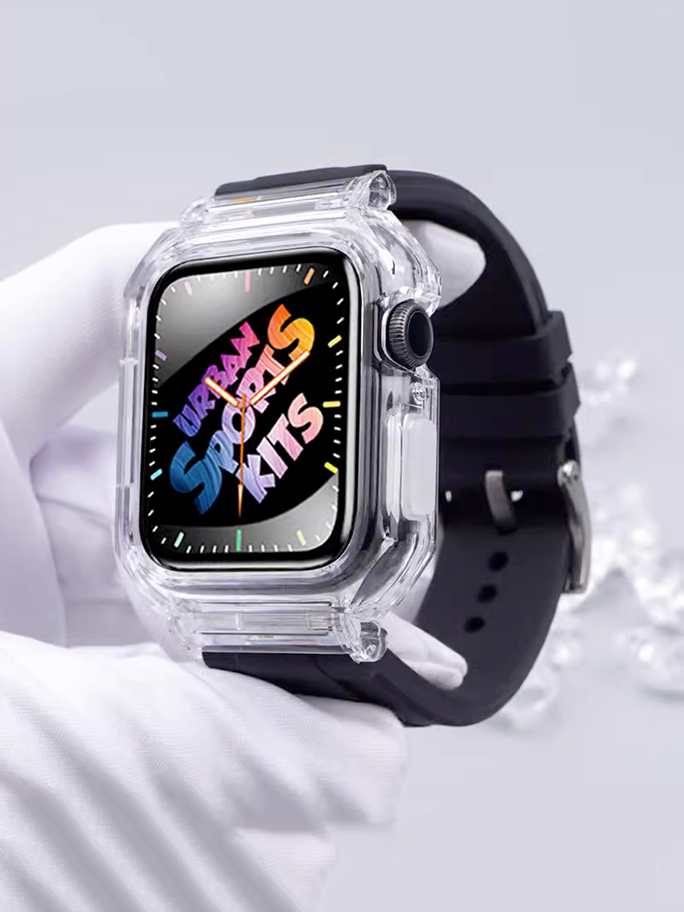 Integrated Glacier Sport Silicone Band