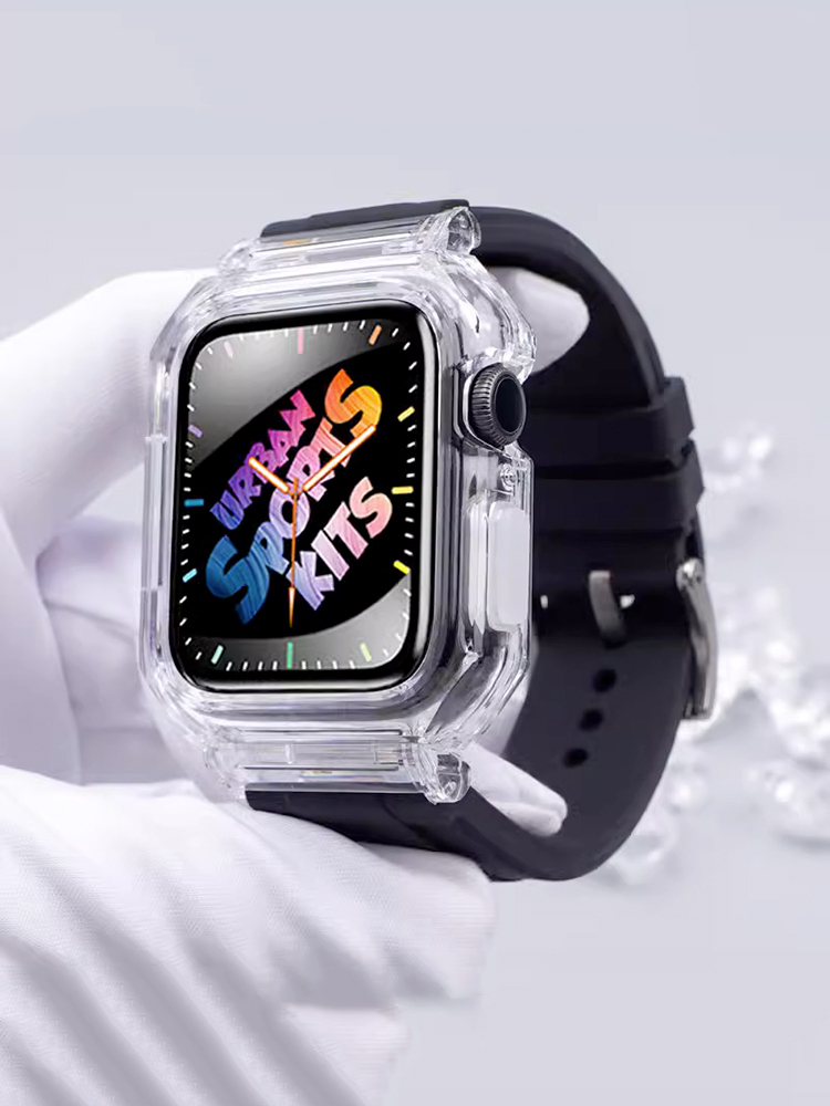 Integrated Glacier Sport Silicone Band