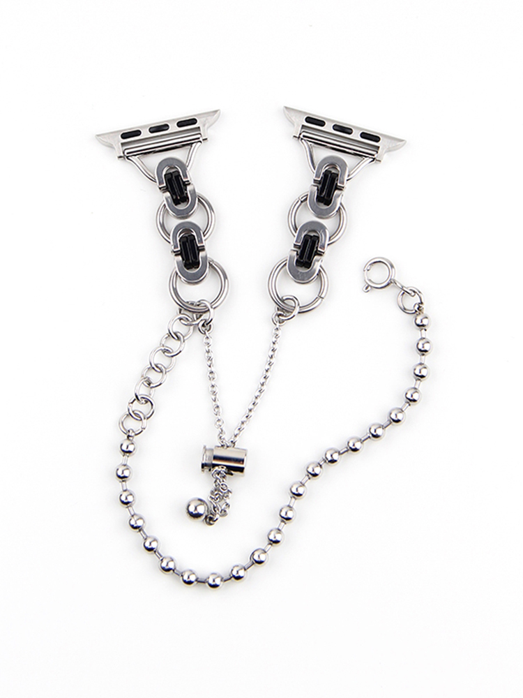 Double Loop Chain Stainless Steel Band