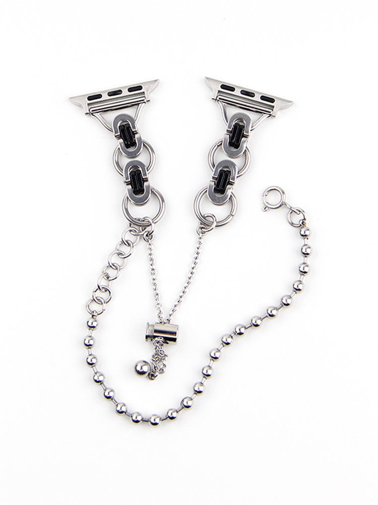 Double Loop Chain Stainless Steel Band for Apple Watch