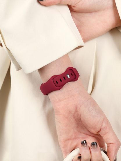 Monochrome Silicone Band for Apple Watch