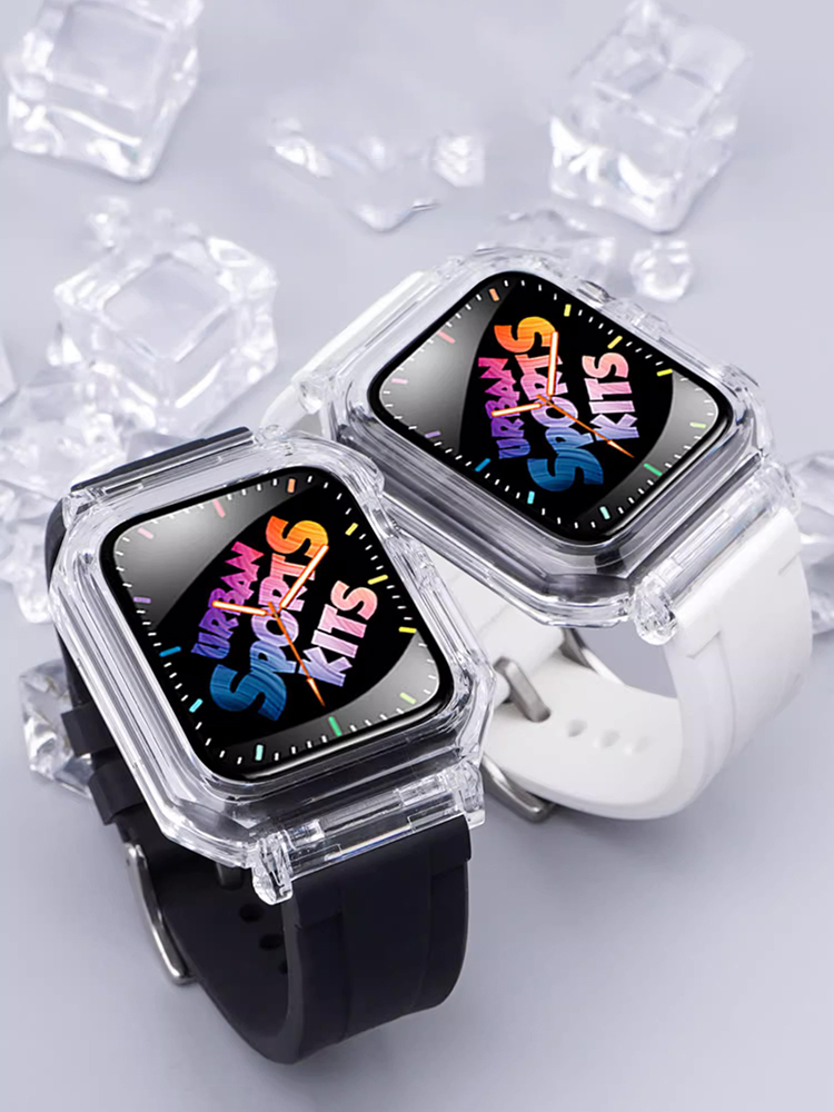 Integrated Glacier Sport Silicone Band