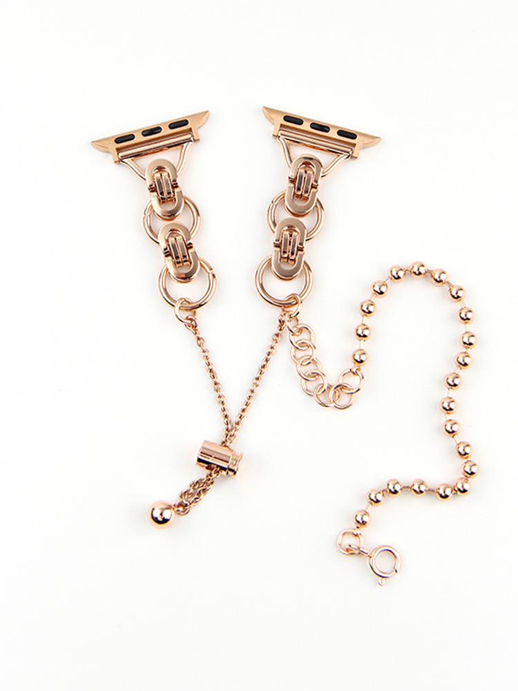 Double Loop Chain Stainless Steel Band