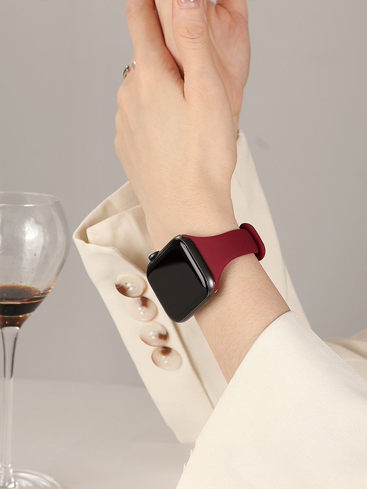 Monochrome Silicone Band for Apple Watch