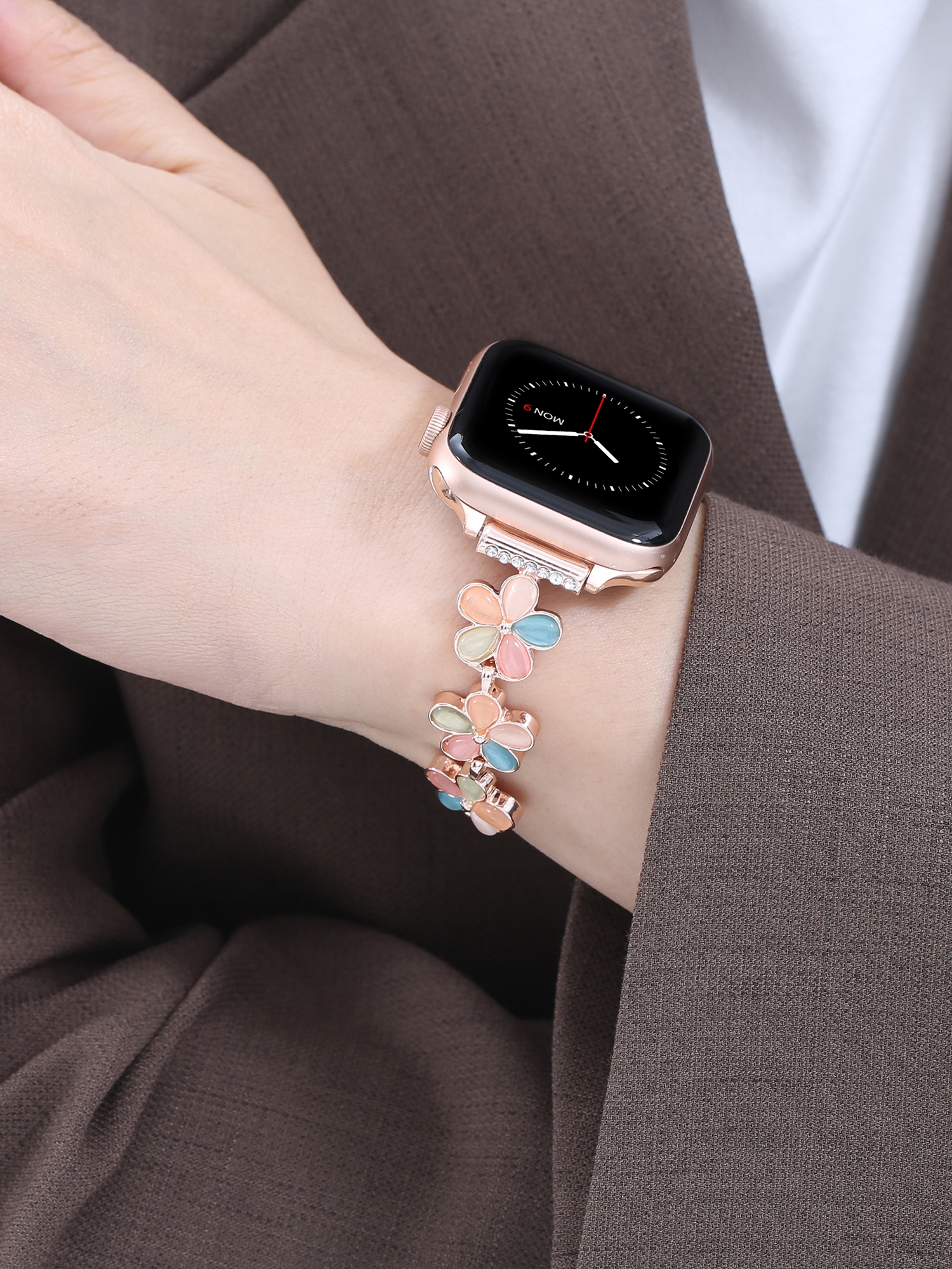 Five Petals Stainless Steel Band