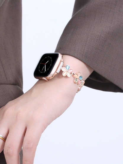 Five Petals Stainless Steel Band