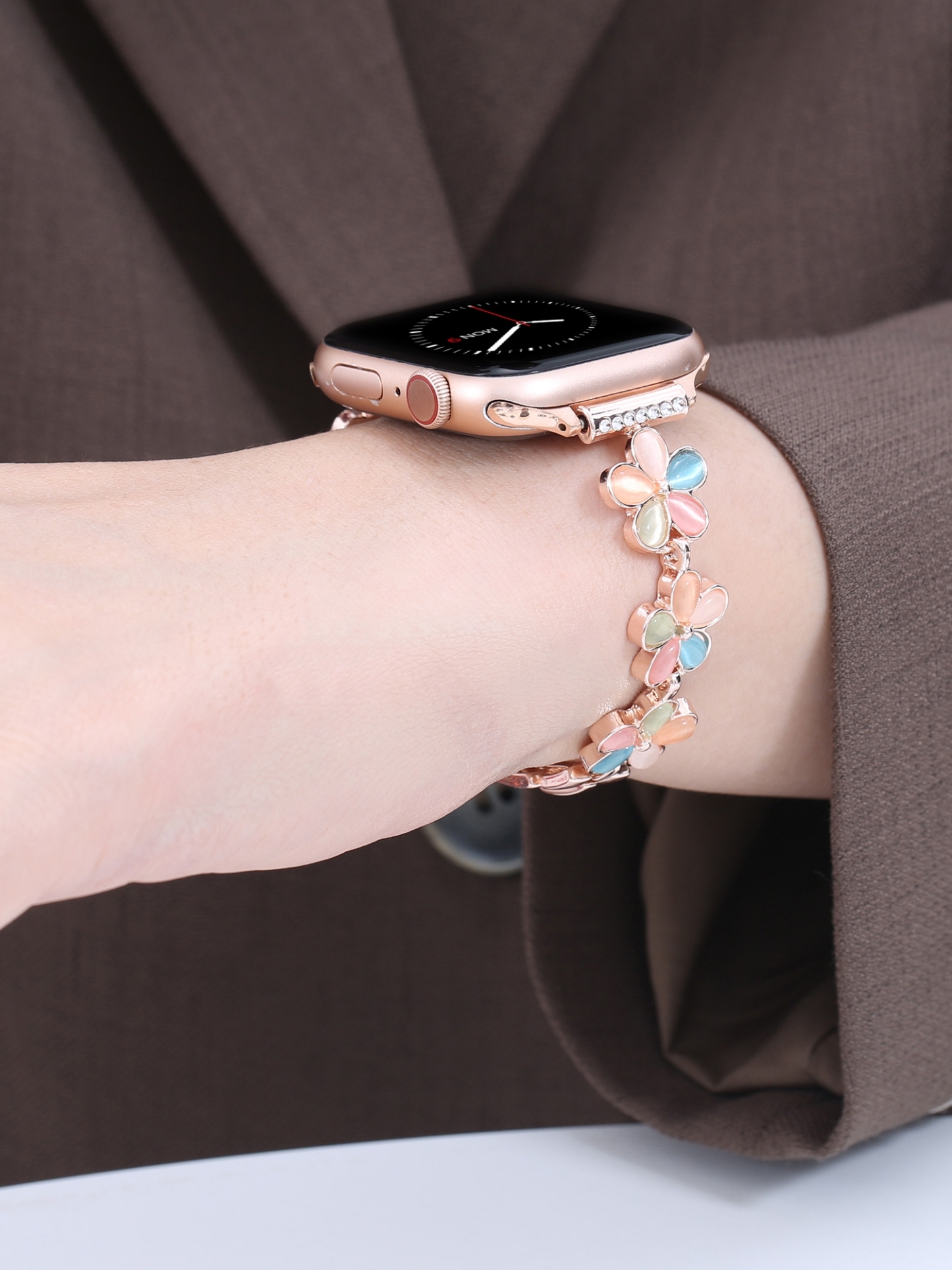 Five Petals Stainless Steel Band