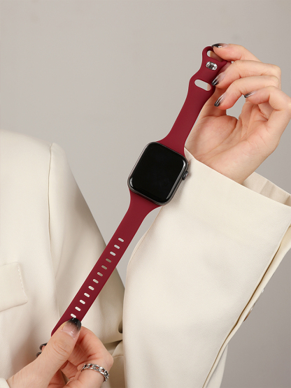 Monochrome Silicone Band for Apple Watch