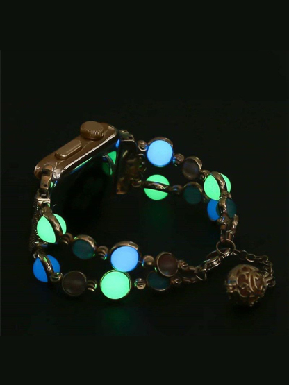 Luminous Stone Beaded Band for Apple Watch