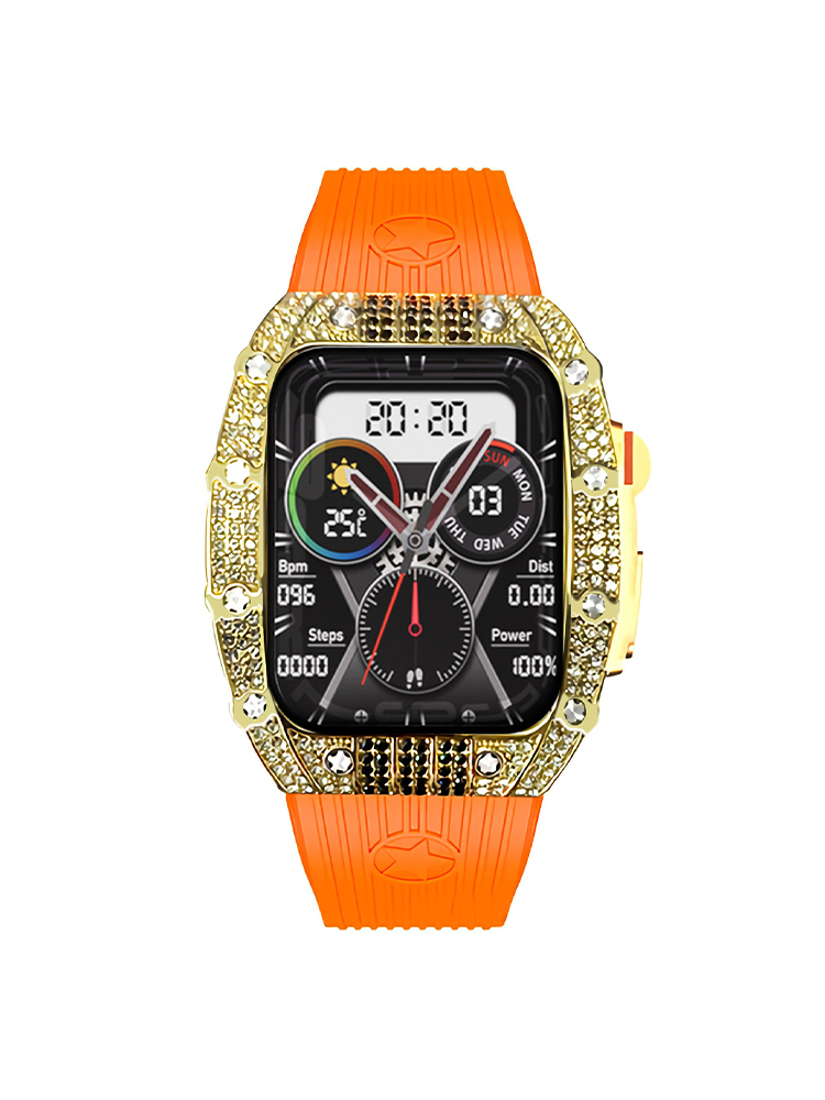 Twelve Stars Rhinestone Alloy Retrofit Kit for Apple Watch