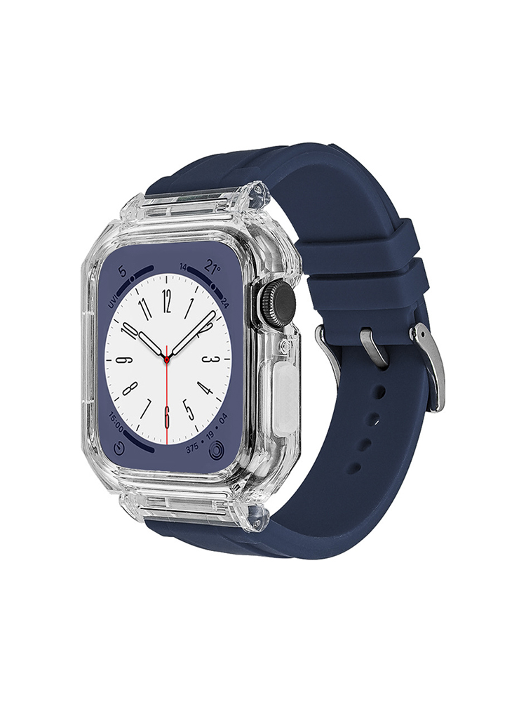 Integrated Glacier Sport Silicone Apple Watch Band - Tatanband