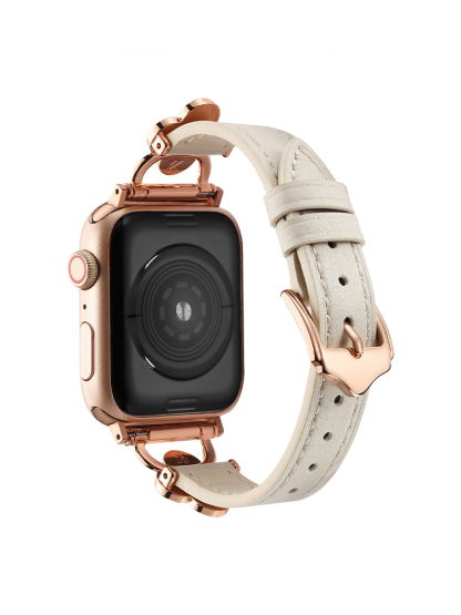 Four-leaf Clover Buckle Leather Band