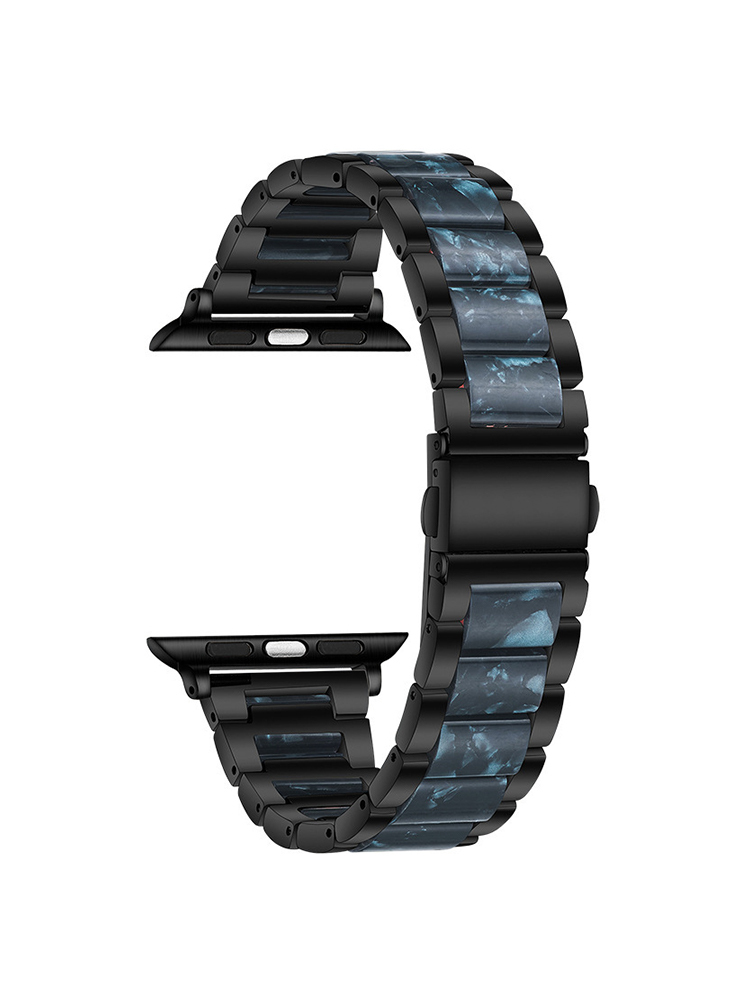 Resin with Stainless Steel Band for Apple Watch