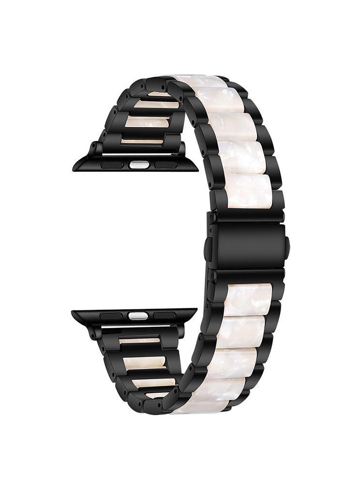 Resin with Stainless Steel Band for Apple Watch
