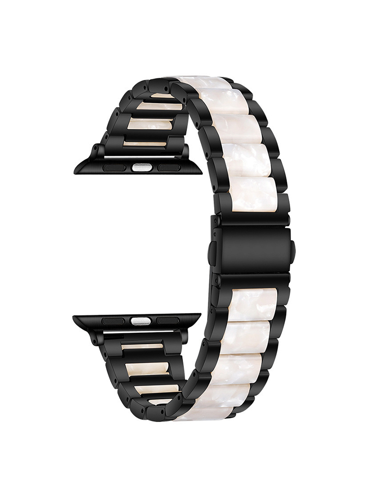 Resin with Stainless Steel Band for Apple Watch