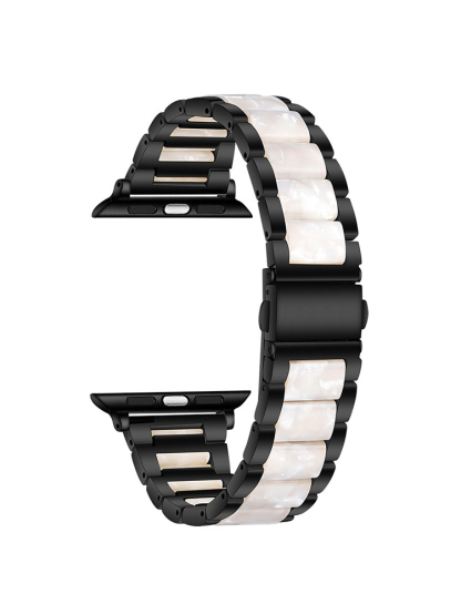 Resin with Stainless Steel Band for Apple Watch