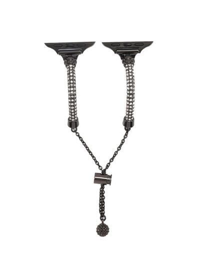 Slim Rhinestone Cylinder Bracelet Band for Apple Watch