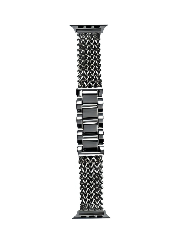 Four-row Chain Braided Stainless Steel Band for Apple Watch