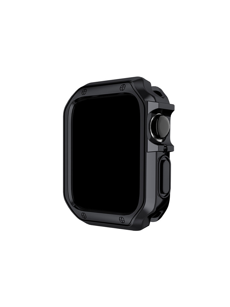 Electroplating Armor PVC Apple Watch Protective Case
