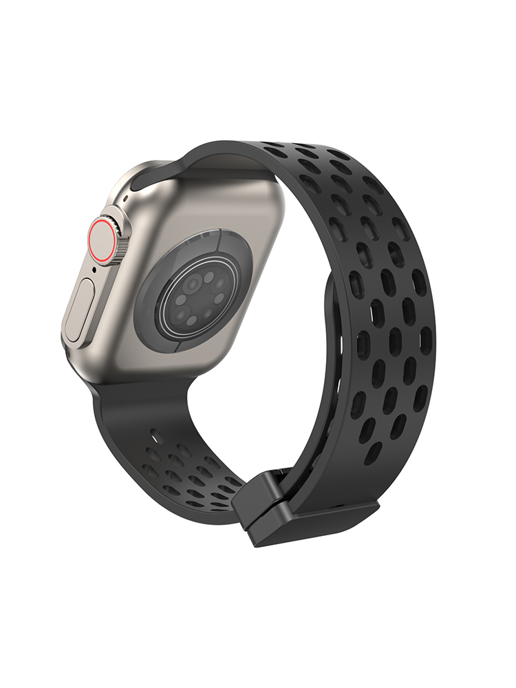 Candy Color Mesh Breathable Silicone Apple Watch Band - Tatanband