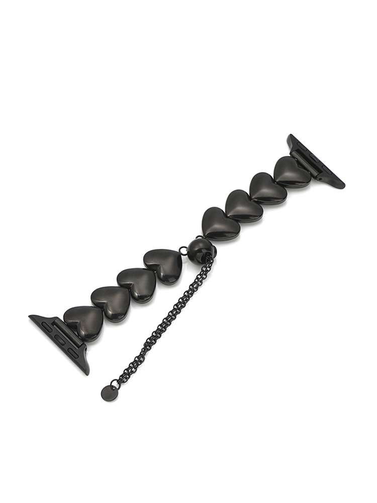 Heart Shape Chain Stainless Steel Band