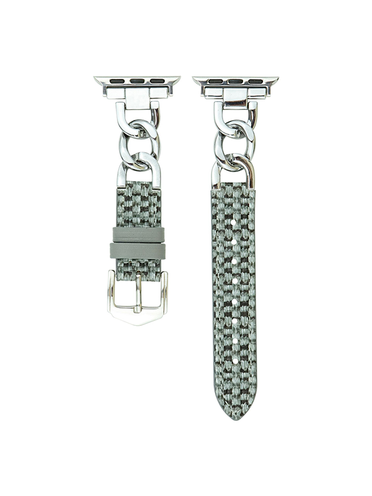 Triple-row Chain Elastic Pearl Apple Watch Band - Tatanband