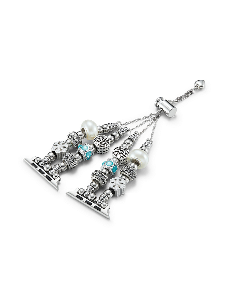 Shining Dream 2-Row Chain Stainless Steel Band