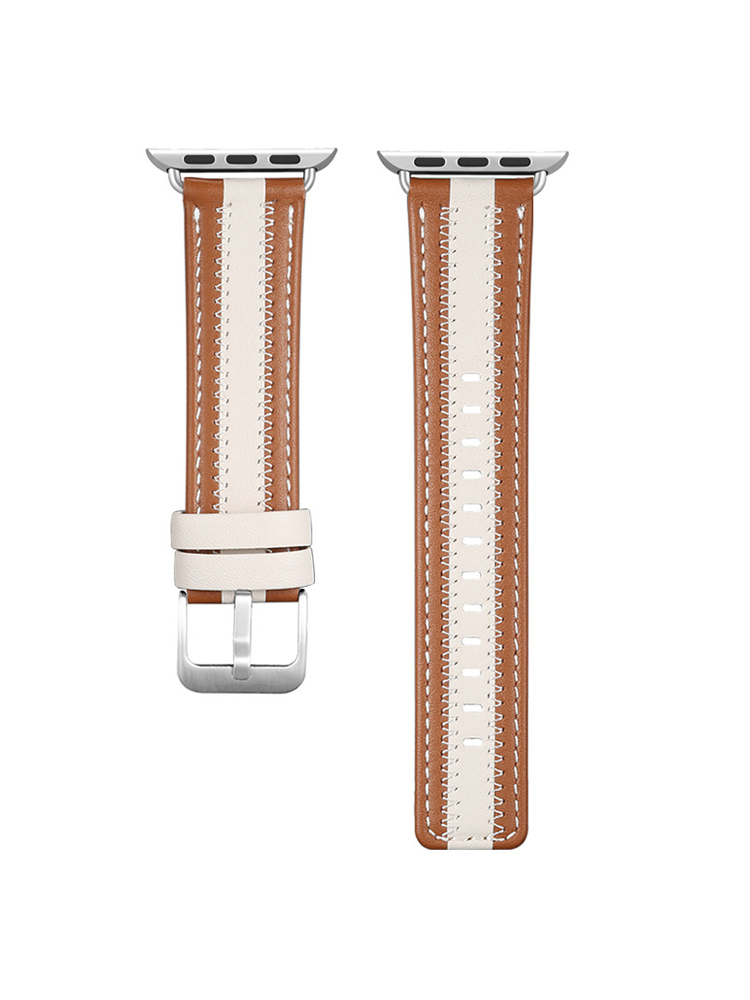Classic Two Colors Leather Band for Apple Watch